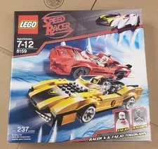 LEGO Speed Racer: Racer X & Taejo Togokhan (8159) *MINT IN BOX*