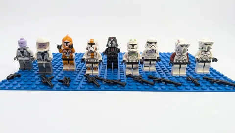 LEGO Star Wars Clone Trooper Minifigure Lot - 9 Figures 212th 41st ARF Kashyyyk