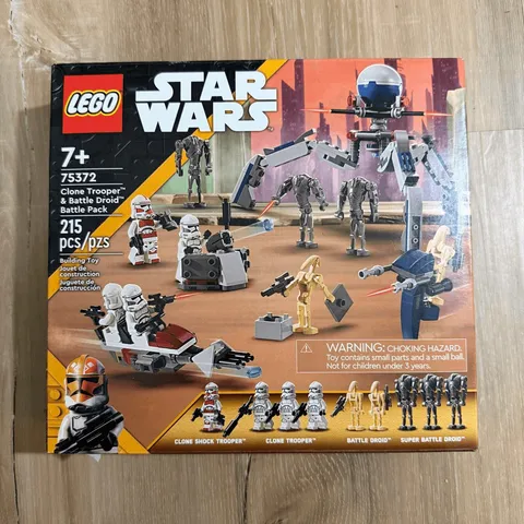 New Lego Star Wars Clone Trooper And Battle Droids Battle Pack Disney Clone Wars