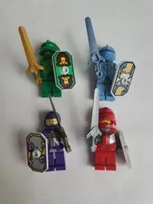 Lego Kingdom Knights Minifigure Lot Of 4