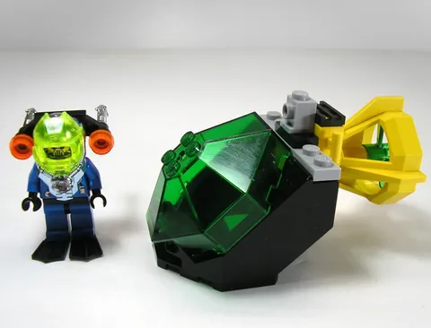 Vintage 1998 LEGO Aquazone Hydronauts #6110 Solo Sub complete