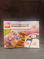 LEGO MINECRAFT 21164 Instruction Manual ONLY - THE CORAL REEF