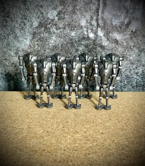 7x Lego Star Wars - sw1321 - Super Battle Droid - (2024) perfect condition