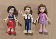 Lego Friends Minifigure Set from #3315 Olivia's House Dad Father Mom Replacement