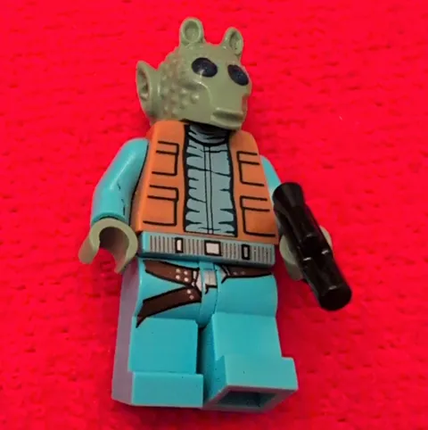 LEGO Star Wars Greedo Plastic Minifigure Figure w/ Blaster Age 5+ Space