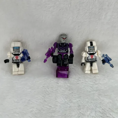 Lego Transformers Lot Of 3 Kre-O Vehicon Troopers