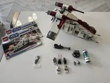 LEGO 7676 Star Wars Republic Attack Gunship|USED| 100%Complete|FREE SHIP|Display