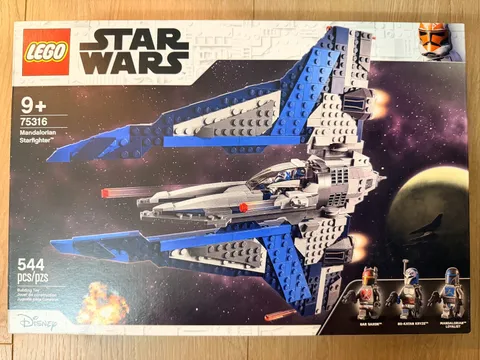 Lego Star Wars: Mandalorian Starfighter - Set 75316 - Brand New