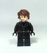 LEGO 2018 STAR WARS SW0939 ANAKIN SKYWALKER BLACK LEGS HEADSET MINI FIGURE