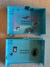 LEGO 65196 Medium Azure Container Book Cover Halves 16x12x2 2/3 Disney Frozen II
