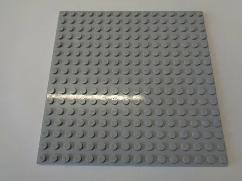lego plate plate 16 x 16 91405 Light Bluish Gray