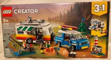 Lego Creator Caravan Family Holiday (31108) 3 in 1 Camper RV SUV 766 Pieces NEW