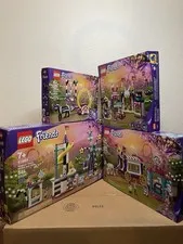 LEGO FRIENDS MAGICAL CARNIVAL lot 41686 41687 41688 41689 minidolls NEW/SEALED