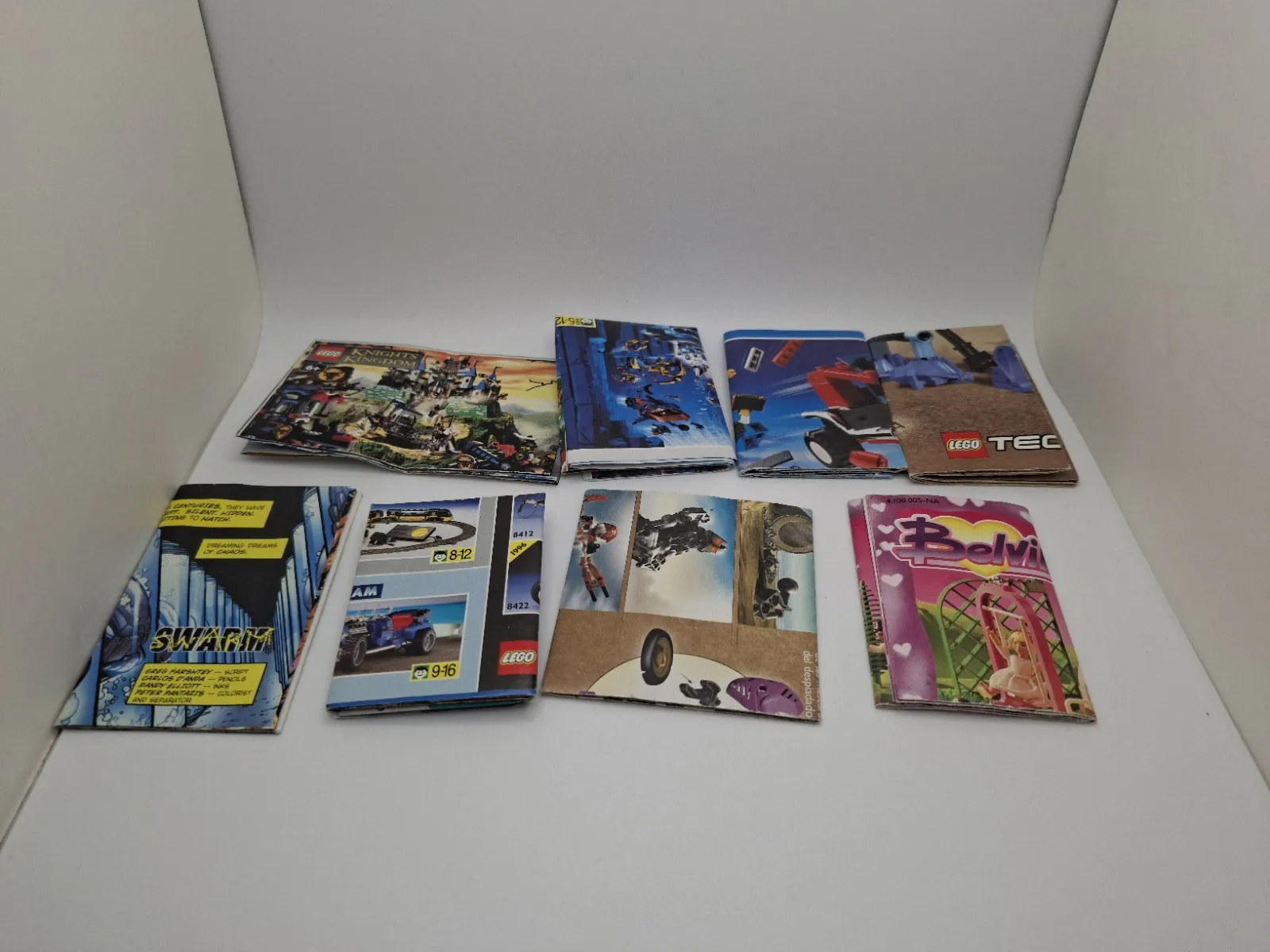 LEGO Poster/Catalog Lot Bionicle, On Mars, Studios Racers, Bellville 