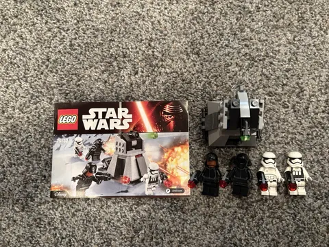 LEGO Star Wars: First Order Battle Pack (75132) 100% Complete with Instructions