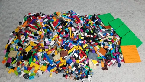 Mixed Lego Bulk Lot 9 lbs Variety Assorted Minifigures Random Used Building 