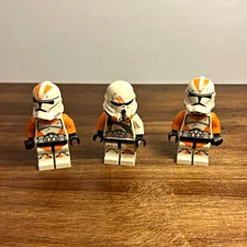 Lego Star Wars 212th Clone Trooper Minifigure Lot sw0522 sw0523 Rare Battle Pack