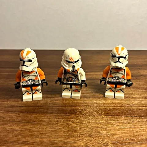 Lego Star Wars 212th Clone Trooper Minifigure Lot sw0522 sw0523 Rare Battle Pack