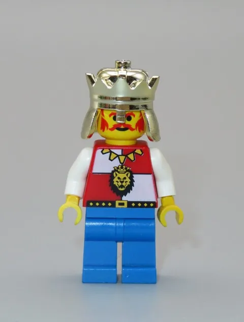 LEGO Castle Royal Knights King minifigure 9376 6008