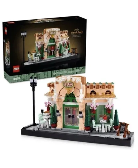 LEGO Icons Restaurants of the World French Café 10362 Set 1101 pcs Brand New