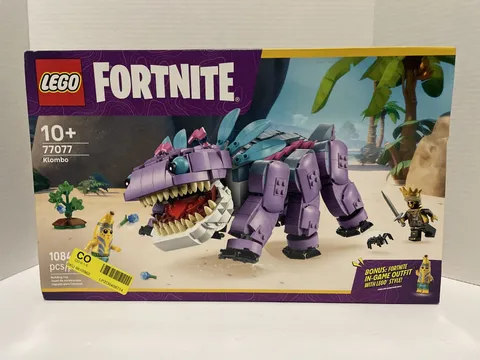 LEGO ~ Fortnite KLOMBO 77077 New/Sealed Slightly Box Damage