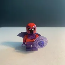 Lego Marvel Super Heroes Minifigure SH0365 SH365 Magneto Short Legs Mighty Micro