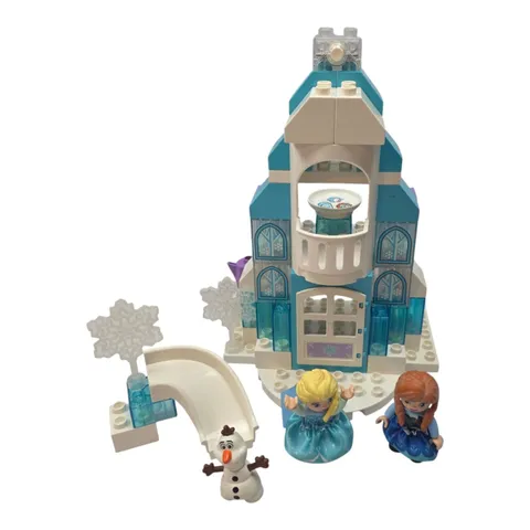 58 Of 59 Bricks Lego Duplo Frozen ice Castle 10899 No Manual/Box
