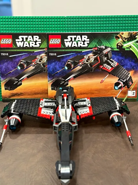 LEGO Star Wars 75018 Jek-14's Stealth Starfighter (no stickers no box)