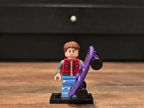 LEGO Marty McFly btf001 Back to the Future Time Machine 10300 minifigure figure