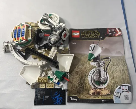 Lego Star Wars D-O 75278 w/ Mini-Fig & Manual As-Is Parts