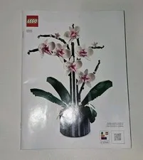 LEGO Orchid (10311) Botanical Collection, Instruction Manual Book Only 2022 