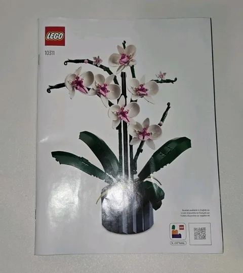 LEGO Orchid (10311) Botanical Collection, Instruction Manual Book Only 2022 