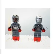 Lego Marvel 2 Super Heroes Avengers Minifigure Iron Man Mark 42 Armor 76006!
