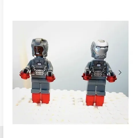 Lego Marvel 2 Super Heroes Avengers Minifigure Iron Man Mark 42 Armor 76006!