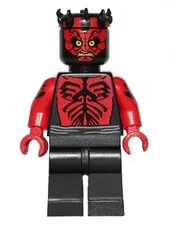 LEGO® Minifigure Star Wars sw0384 Darth Maul Printed Red Arms