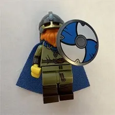 LEGO CMF Series 20 71027 Viking Warrior Minifigure Spectacular Condition 