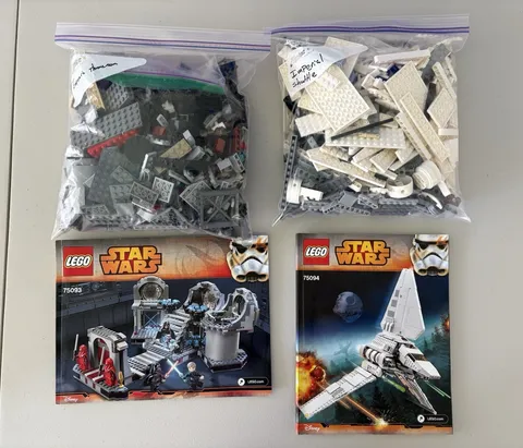 LEGO Star Wars Death Star Final Duel (75093) & Imperial Shuttle Tydirium (75094)