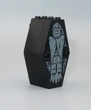 LEGO Scooby Doo Vampire Black Coffin for minifigures 75904 Mystery Mansion