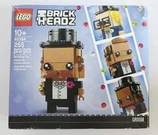 LEGO 40384 BrickHeadz Wedding Groom Holiday Event New Sealed Set w/ Shelf Wear