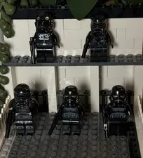 LEGO Star Wars Black Trooper Lot 5 Shadow Troopers TIE Pilots SW0166 SW0672