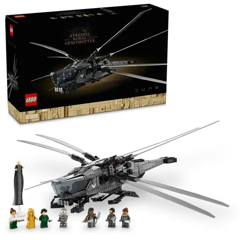 LEGO Icons Dune Royal Ornithopter Atreides Family 10327 Building Model Toy Japan