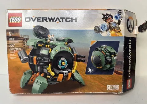 LEGO Overwatch Wrecking Ball Complete Set w/ Hammond 75976 Great condition
