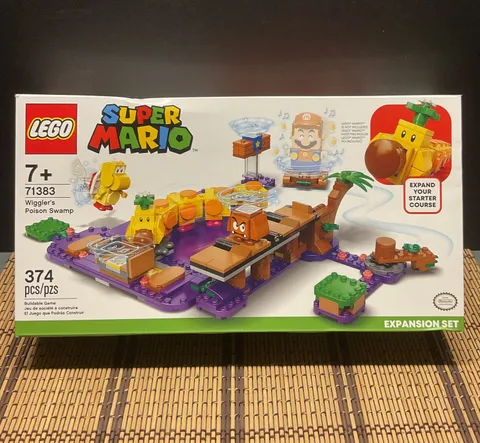LEGO Super Mario: Wiggler's Poison Swamp Expansion Set (71383) New/Sealed