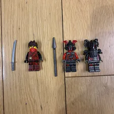 LEGO NINJAGO Hands of Time 70621 Kai njo0274, Slackjaw njo0275, Rivett njo0276
