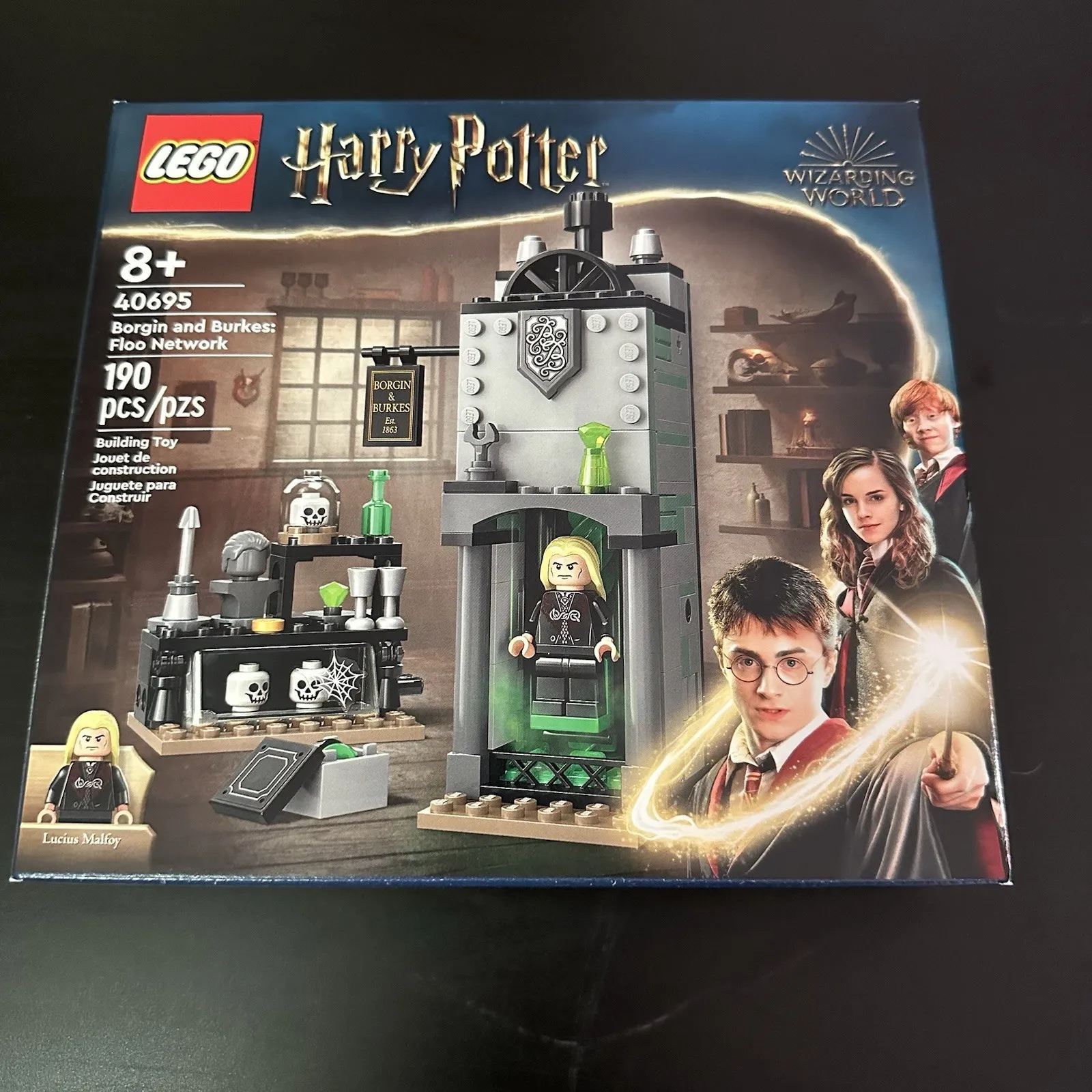 LEGO Harry Potter Borgin and Burkes: Floo Network 40695 190pcs *New* NIB