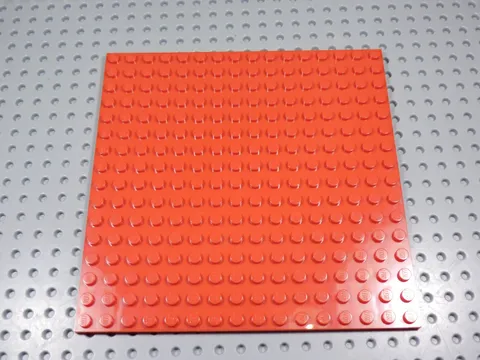 LEGO Red 16x16 Dot Plate BD