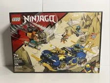 71776 LEGO Ninjago - Jay and Nya's Race Car EVO - 536 Pieces Sealed Package