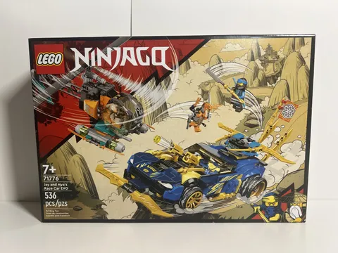 71776 LEGO Ninjago - Jay and Nya's Race Car EVO - 536 Pieces Sealed Package