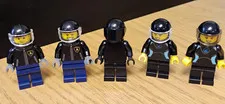 Lego Minifigures Lot (5) Speed Champions Driver Lamborghini Countach and others 