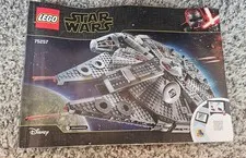 LEGO Star Wars Millennium Falcon 75257 Instruction Manual Book Only